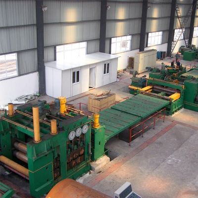 качество  Automatic Steel Coil Slitting Line Uncoiling Leveling Shearing Machine завод
