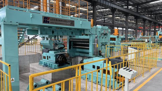 Высокопроизводительная машина для сглаживания стальных листов для плавного и точного результата