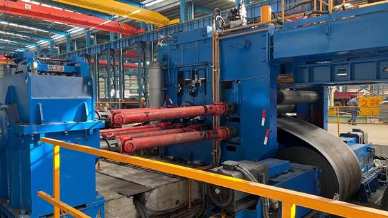 Производственная линия 730KW для разворачивания и выравнивания листов металла для длительной службы